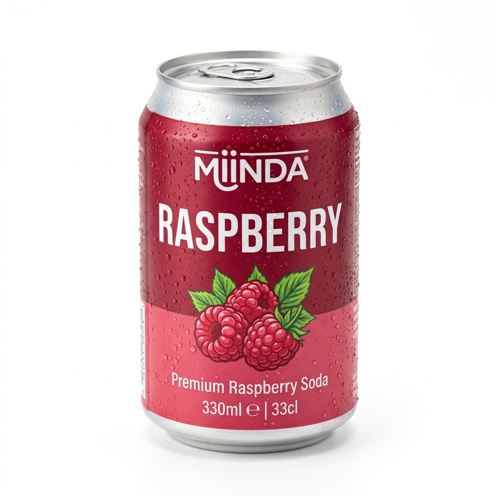 MIINDA RASPBERRY 33 CL CAN